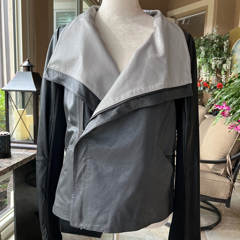 Vince leather jacket, size XL.